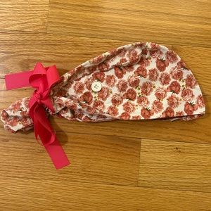 Floral Scrub cap
